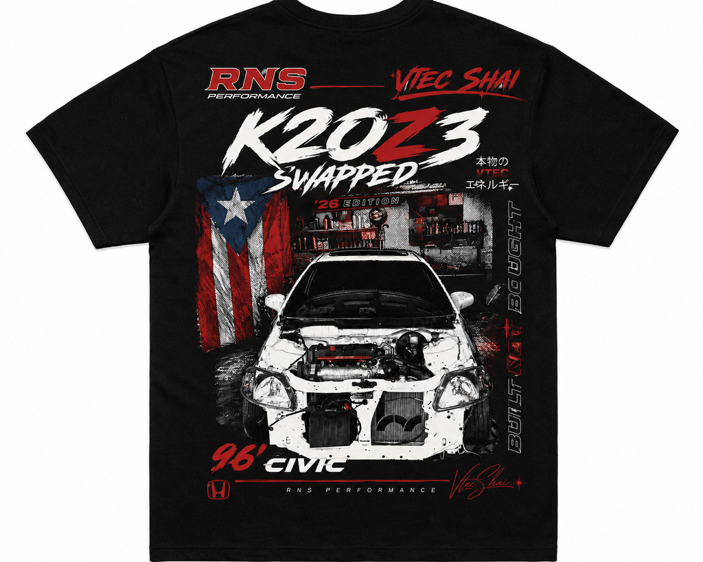 Puerto Rican Vtec Tee (blk)