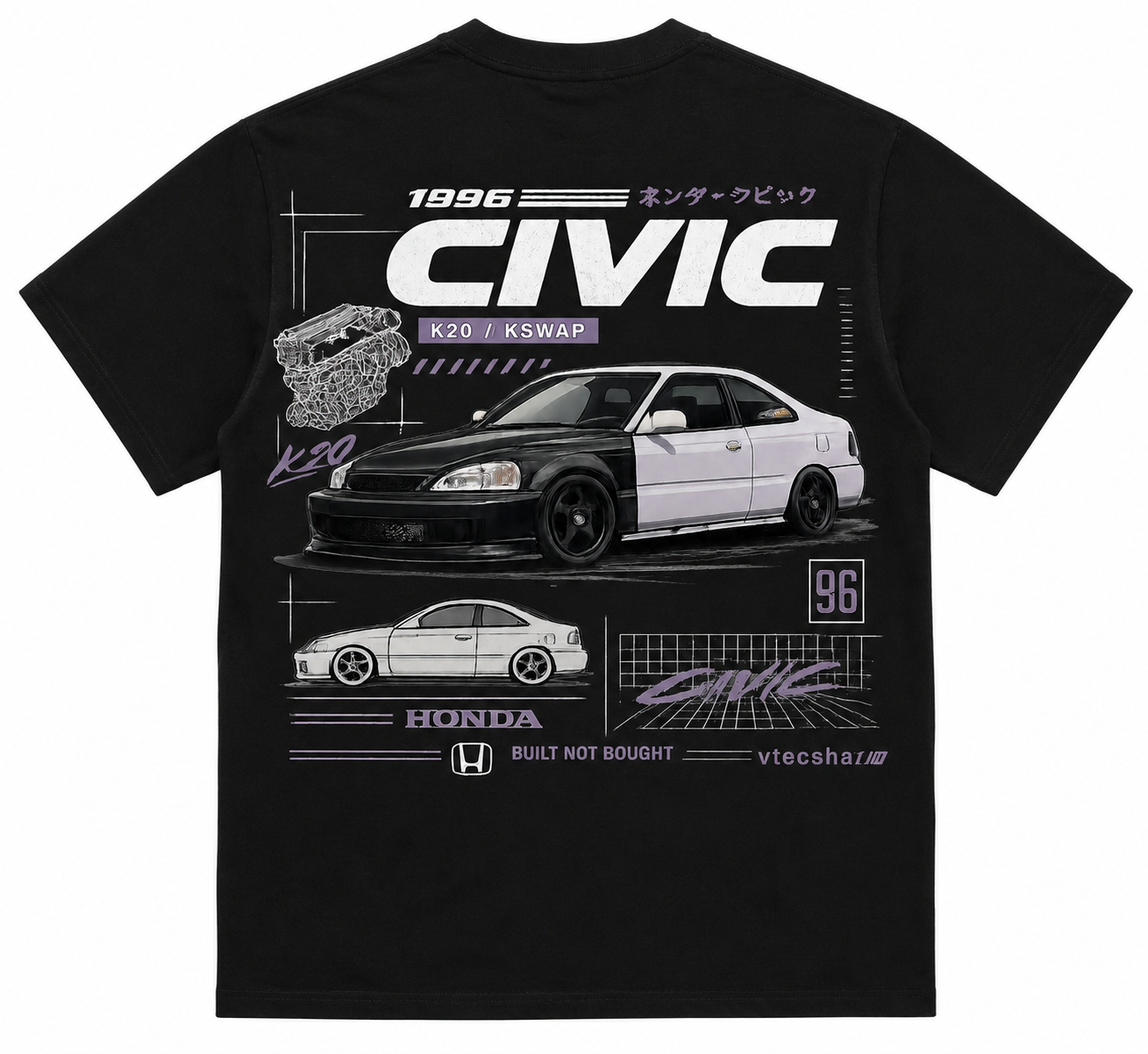 Project EK Tee (Blk)