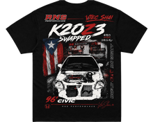 Puerto Rican Vtec Tee (blk)