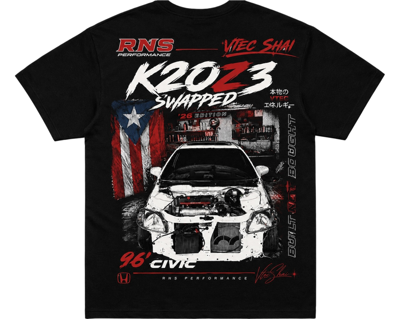 Puerto Rican Vtec Tee (blk)
